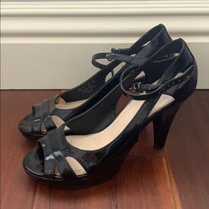 Franco Sarto Black 4 inch Heels